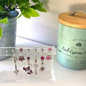 6 PCs. Belly Navel rings Flowers, cross and Butterfly